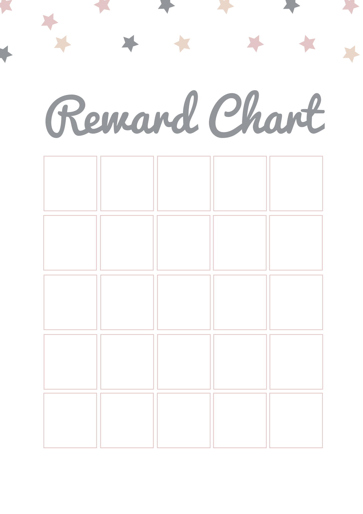 Reward Charts Free Printable