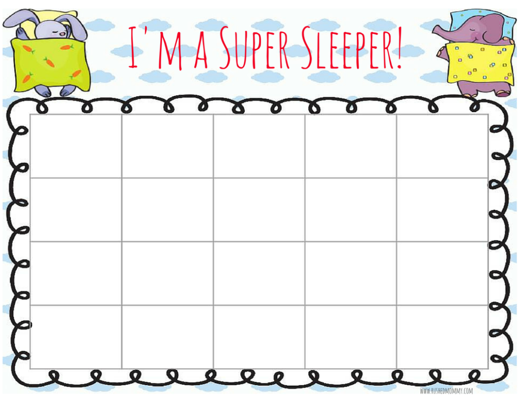 Bedtime Reward Chart When A Child Won t Stay In Bed Simply Sweet Days
