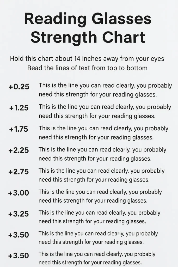Best Reading Glasses Strength How To Choose The Right Diopter Kraywoods