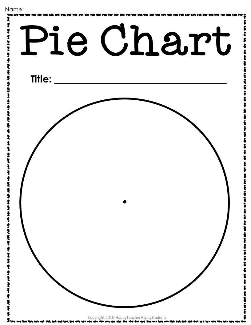 Free Printable Pie Chart Paper Free Printable Pie Chart Paper