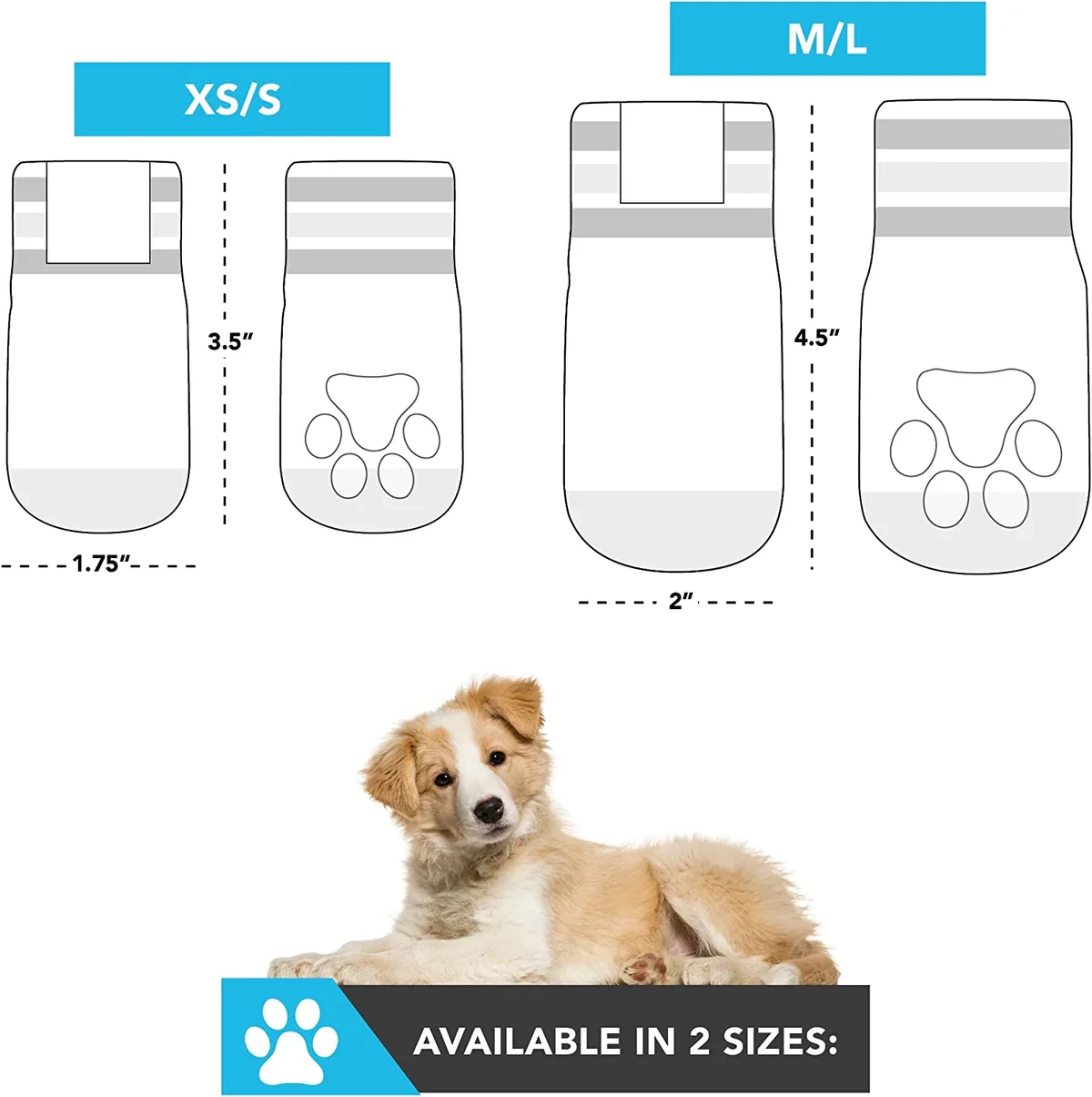 Good2go Dog Boots Size Chart Printable Good2go Dog Boots Size Chart Printable