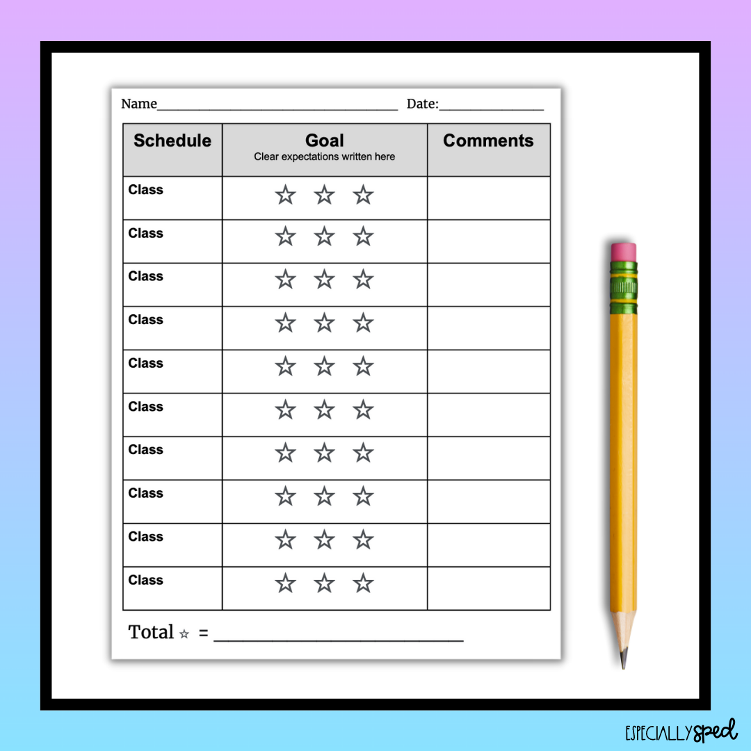 Printable Smiley Faces Behavior Chart