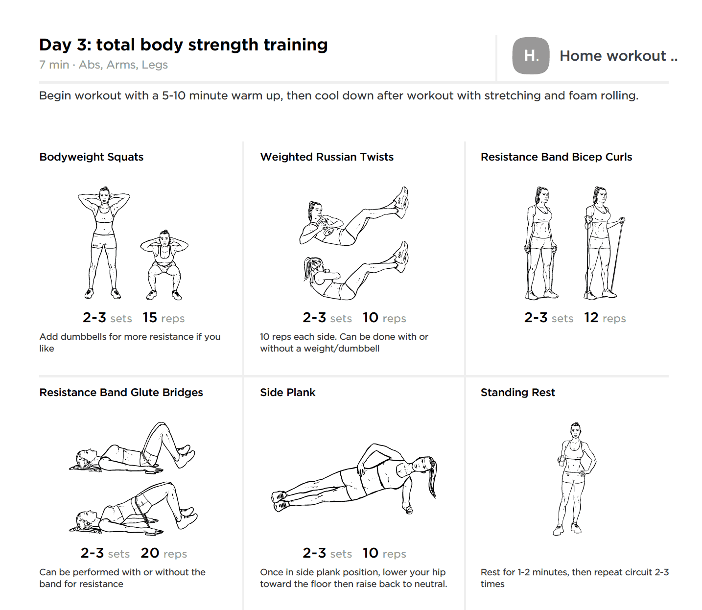 Printable Workouts For Weight Loss Printable Workouts For Weight Loss