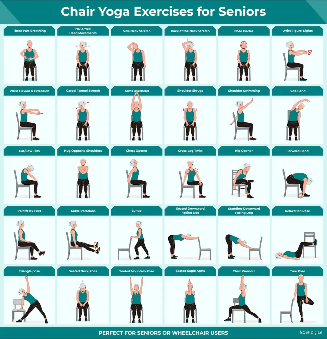 Free Printable Chair Exercise Chart