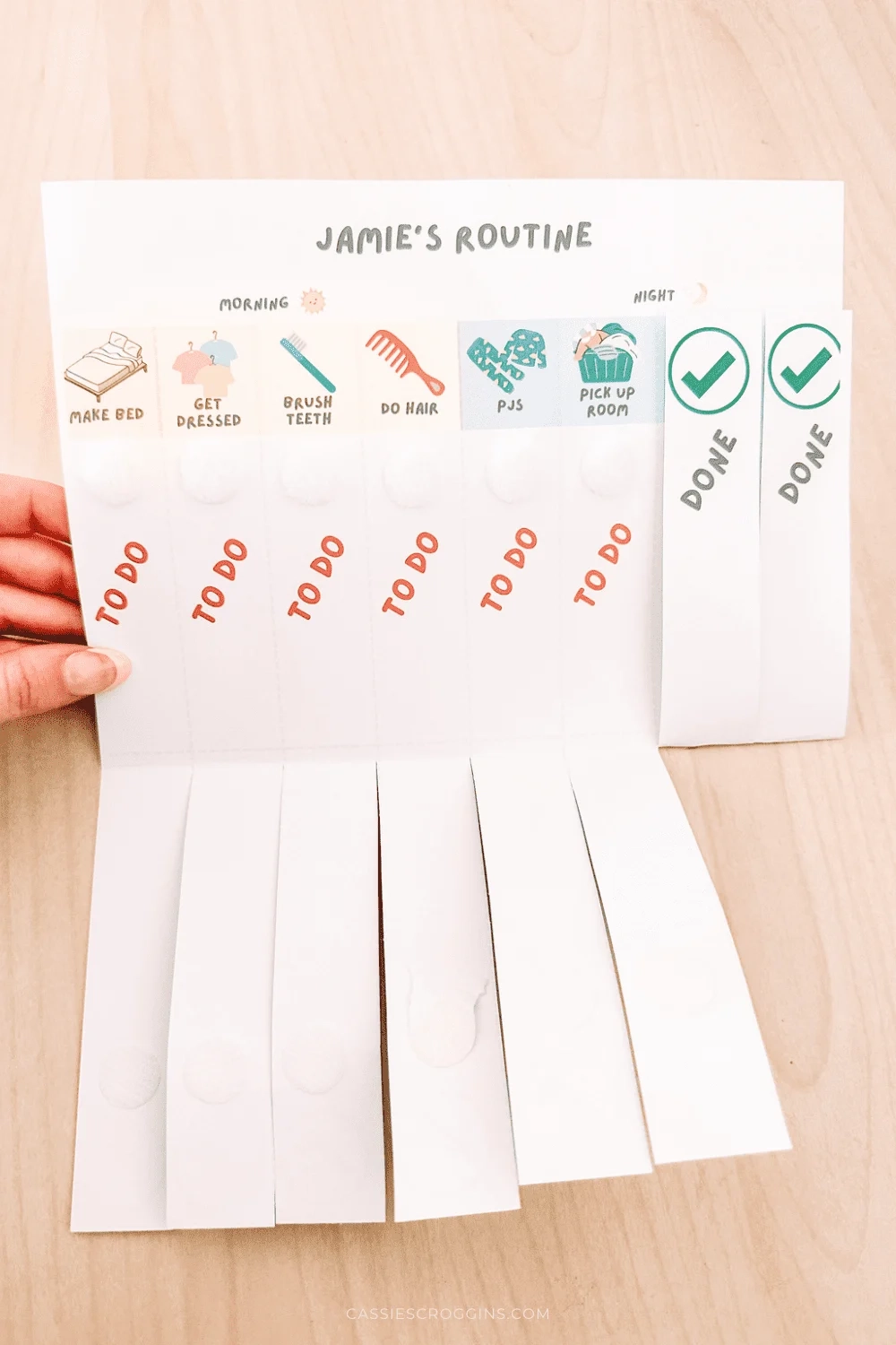 Toddler Daily Routine Chart Printable
