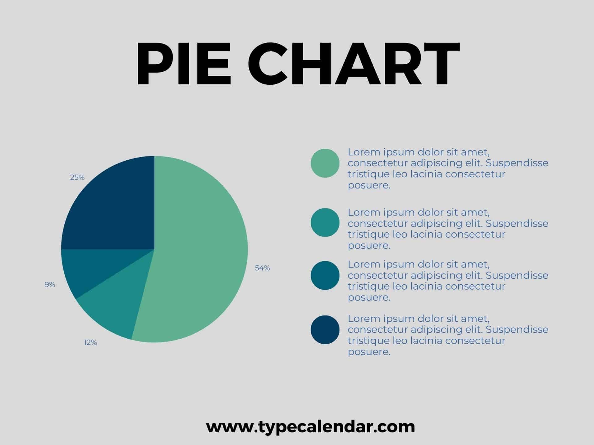 Free Printables Of Pie Chart Free Printables Of Pie Chart
