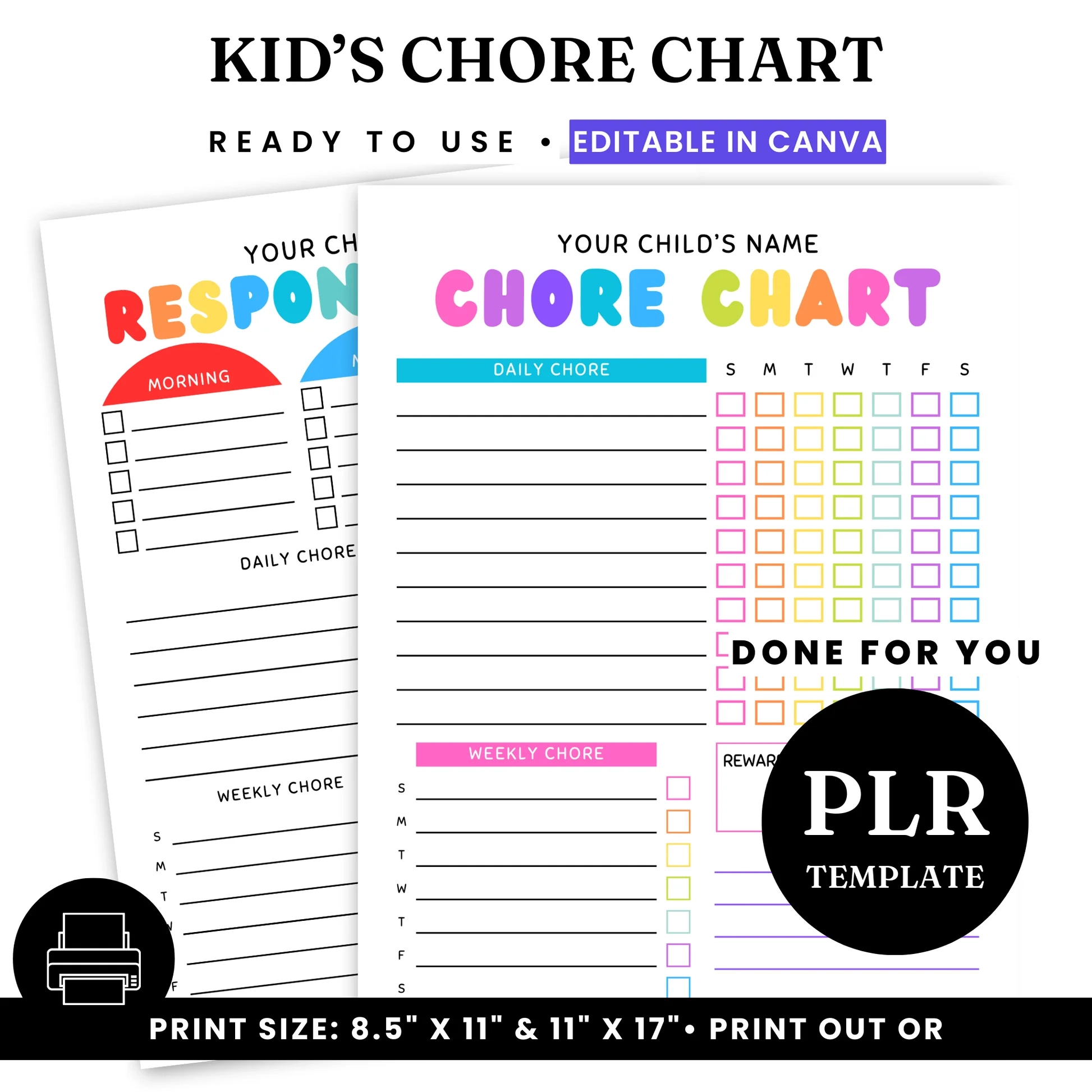 Dltk Printable Chore Charts
