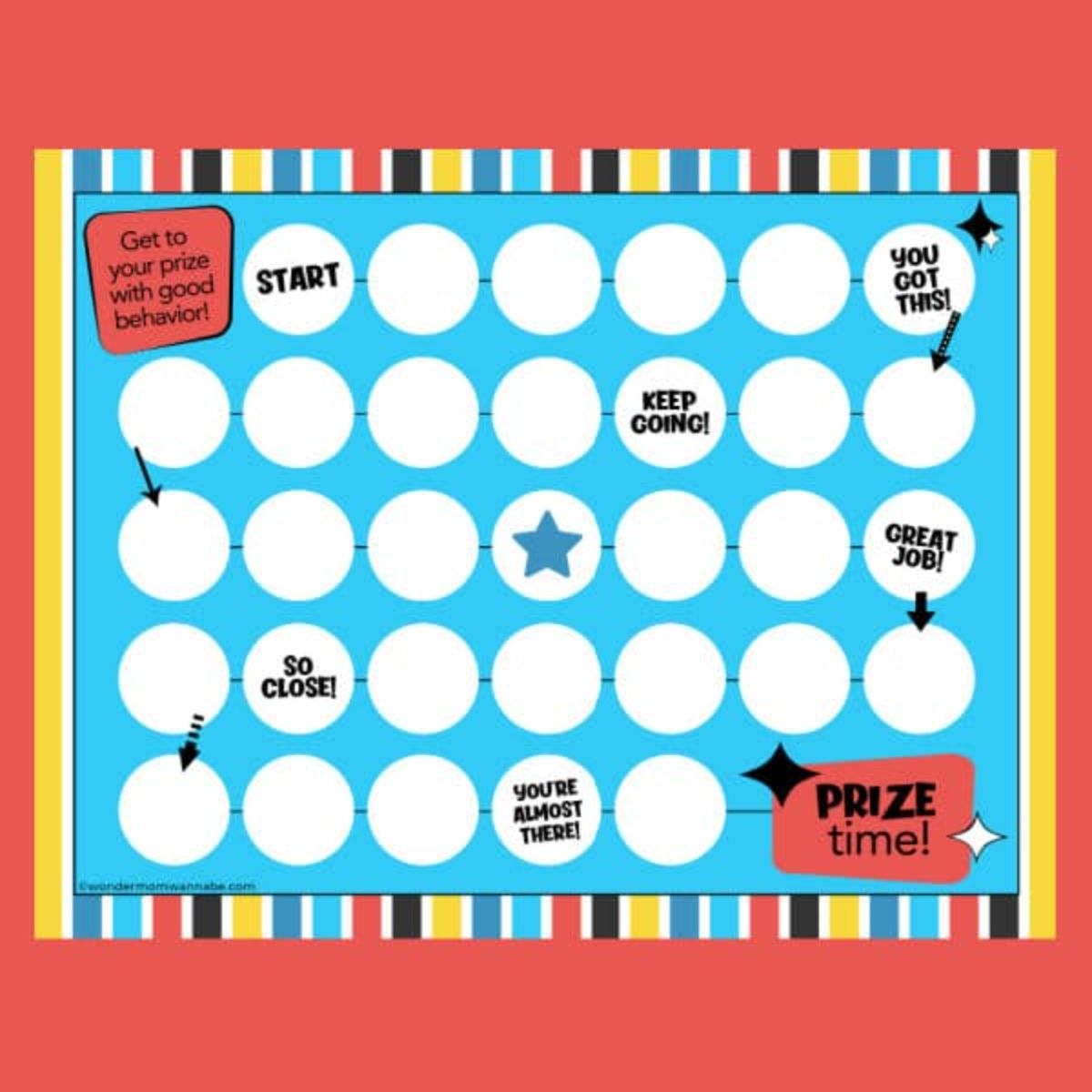 Free Army Printable Sticker Charts