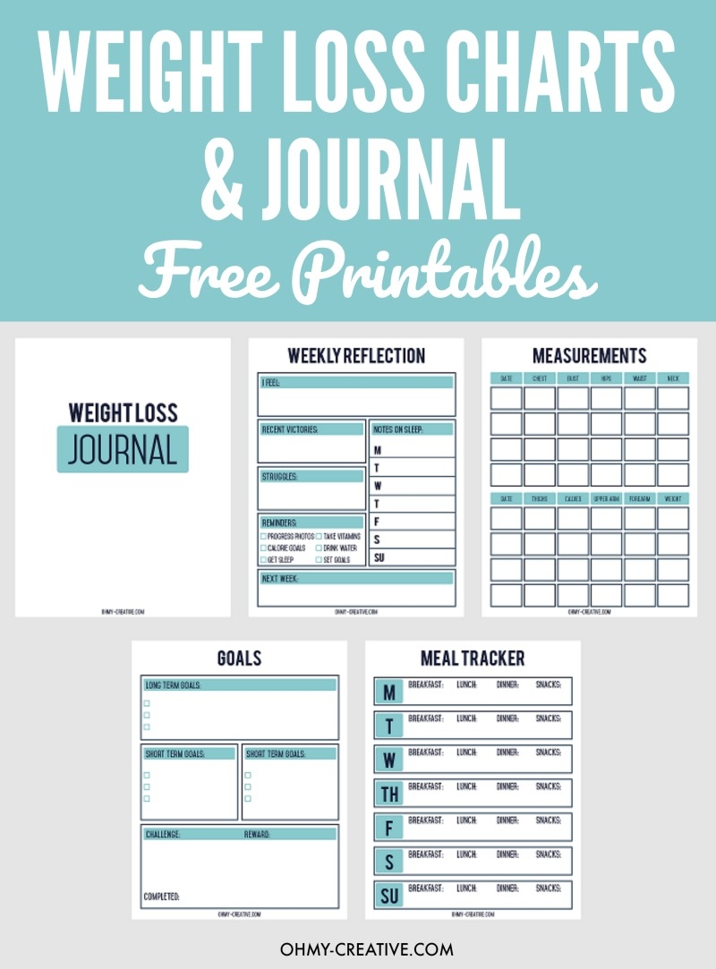 Weight Loss Planner Printables Free