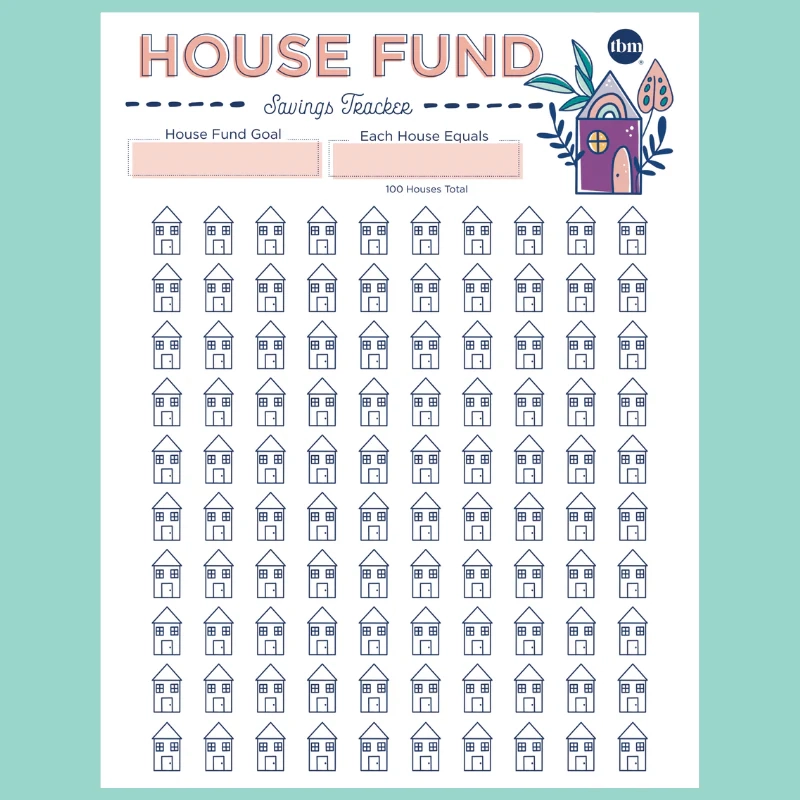 Savings Goal Tracker Bundle Printable The Budget Mom