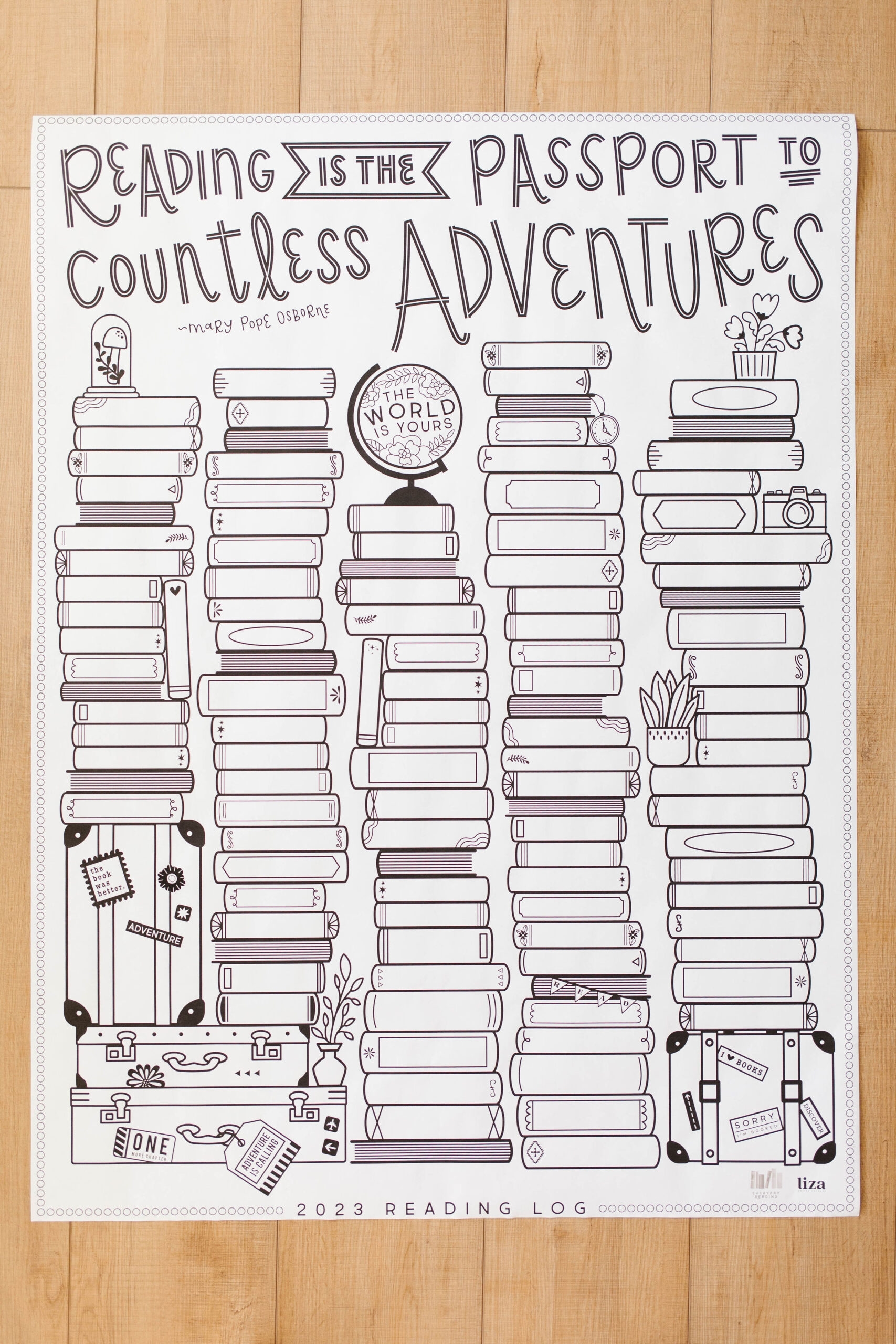 Printable Book Reading Chart