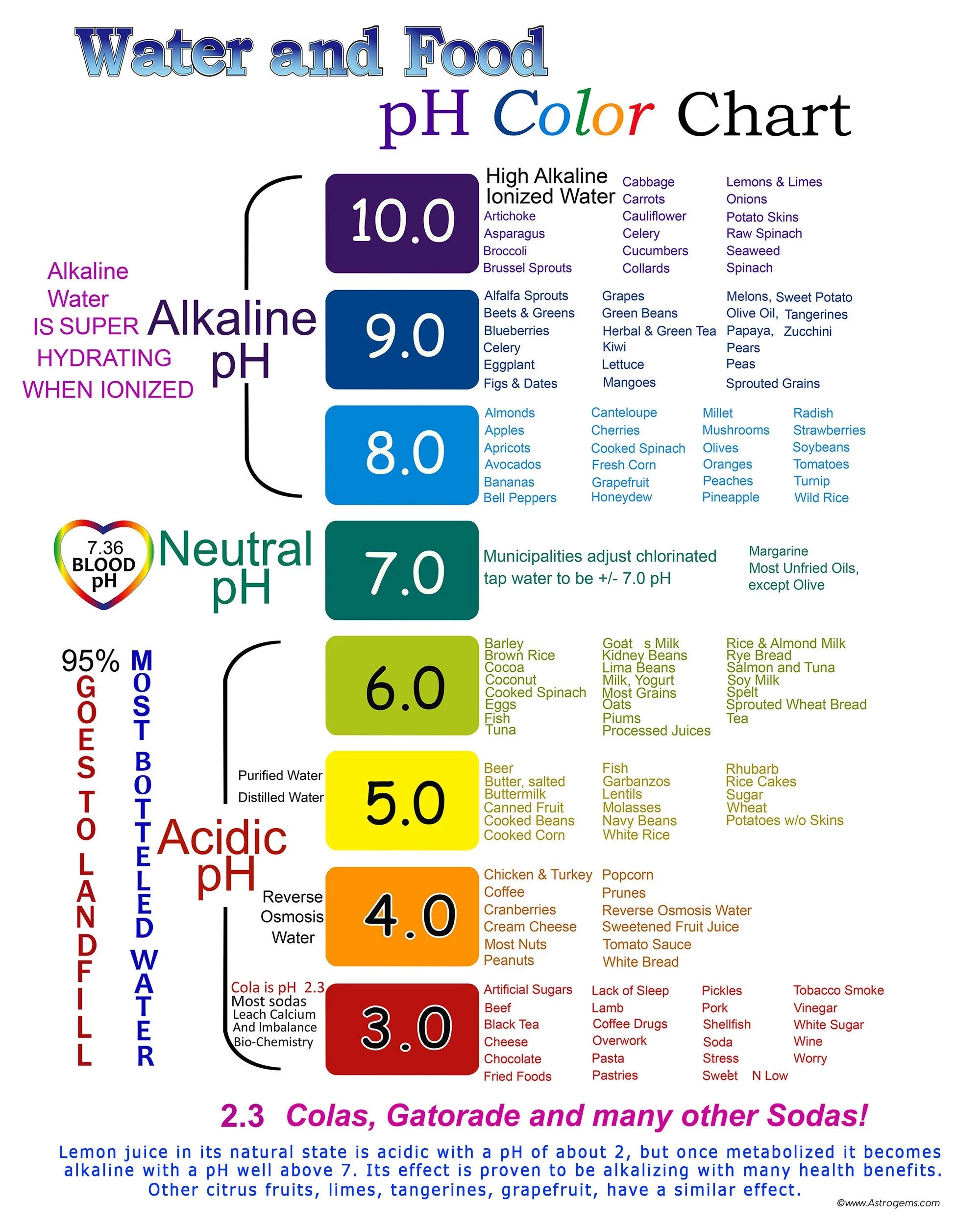 Printable Vegetable Ph Chart